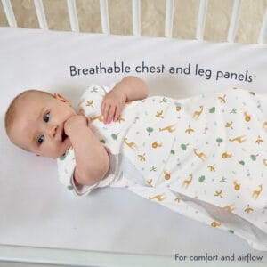 Purflo 0.5 Tog Cuddle to Sleep Bag Savannah Slumber (5)