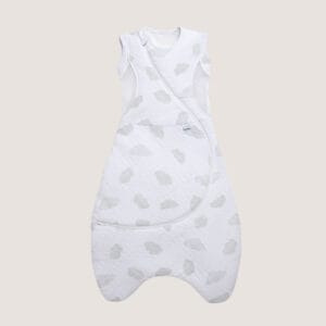 Purflo 2.5 Tog Cuddle to Sleep Bag Cotton Clouds