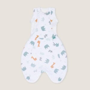 Purflo 2.5 Tog Swaddle to Sleep Bag – Animal Safari