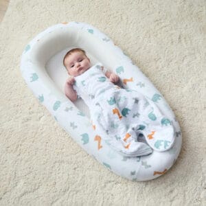 Purflo 2.5 Tog Swaddle to Sleep Bag – Animal Safari