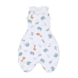 Purflo 2.5 Tog Swaddle to Sleep Bag – Animal Safari (6)