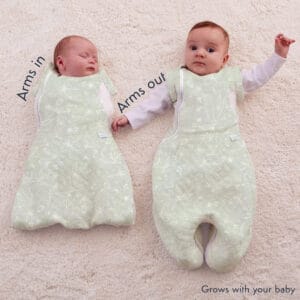 Purflo 2.5 Tog Swaddle to Sleep Bag – Magical Garden (2)