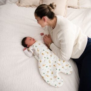 Purflo 2.5 Tog Swaddle to Sleep Bag – Savannah Slumber (6)