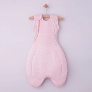 Purflo 2.5 Tog Swaddle to Sleep Bag – Shell Pink (3)