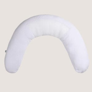Purflo Breathe Pregnancy Pillow Luxe White