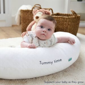 Purflo Breathe Pregnancy Pillow Luxe White (6)