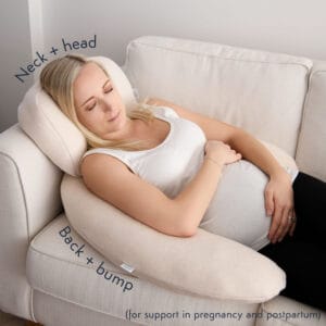 Purflo Luna Pregnancy Pillow 5 Point Full Body Support Maternity Cushion (10)