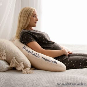 Purflo Luna Pregnancy Pillow 5 Point Full Body Support Maternity Cushion (7)