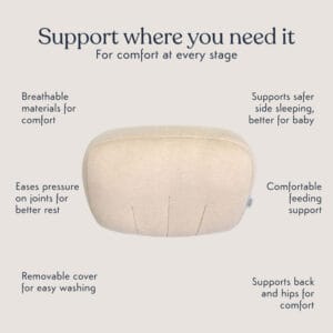 Purflo Luna Support Pillow Summer Sand (2)