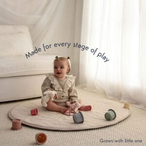 Purflo Quilted Playmat Sand (5)
