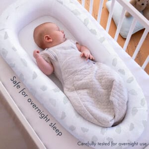 Purflo Sleep Tight Baby Bed Cotton Clouds (1)