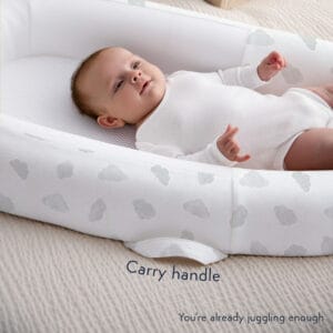 Purflo Sleep Tight Baby Bed Cotton Clouds (5)