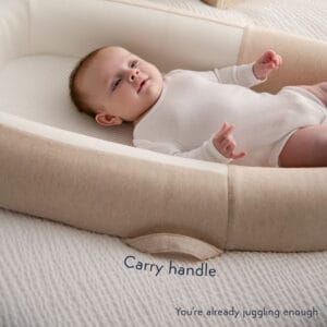 Purflo Sleep Tight Baby Bed Sand (4)