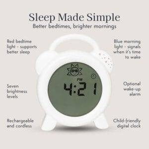 Purflo Snoozee Sleep Trainer Clock (1)
