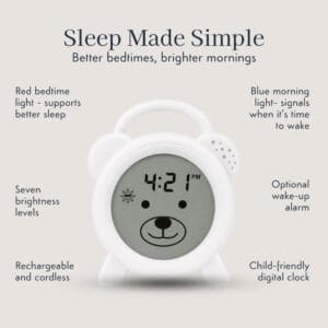 Purflo Snoozee Sleep Trainer Clock Bedtime Bear Special Edition (2)