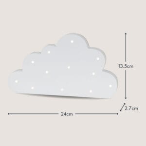Purflo Wooden Cloud Nursery Light (1)