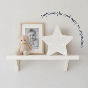 Purflo Wooden Star Nursery Light (1)