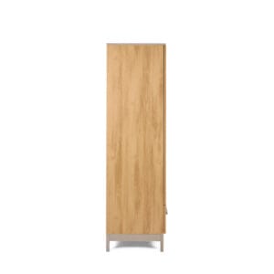 Tutti Bambini Hallee Wardrobe Golden Oak and Mushroom (6)