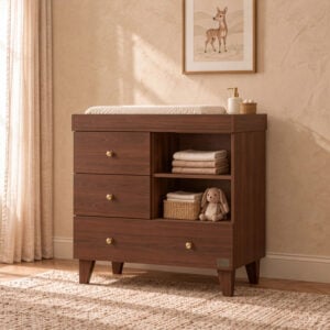 Tutti Bambini Origin Chest Changer Walnut (7)