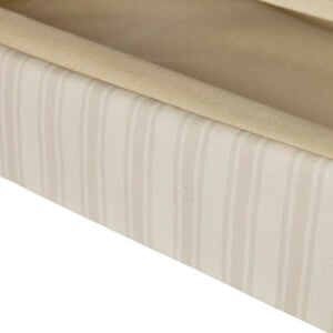 Tutti Bambini Origin CoZee Air 2 Bedside Crib Rich Walnut & Cashmere Vintage Stripe (18)