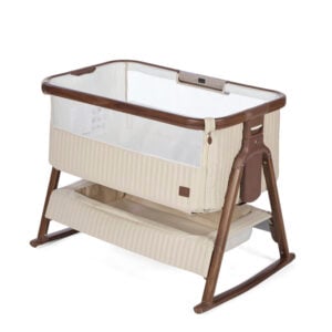 Tutti Bambini Origin CoZee Sense Bedside Crib Rich Walnut & Quilted Cashmere (21)