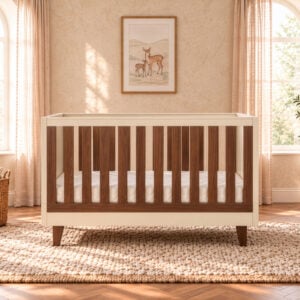 Tutti Bambini Origin Como Cot Bed Cashmere and Rich Walnut (26)