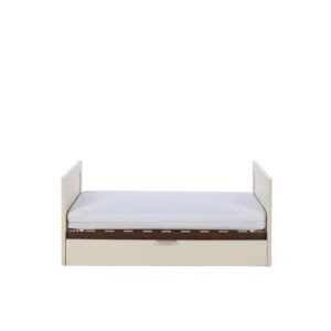Tutti Bambini Origin Riley Compact Cot Bed with Drawer Cashmere and Rich Walnut (20)
