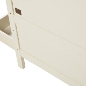 Tutti Bambini Origin Riley Compact Cot Bed with Drawer Cashmere and Rich Walnut (28)