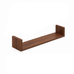 Tutti Bambini Origin Set of Three U Shaped Wall Shelves Rich Walnut (2)