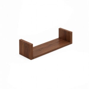 Tutti Bambini Origin Set of Three U Shaped Wall Shelves Rich Walnut (3)
