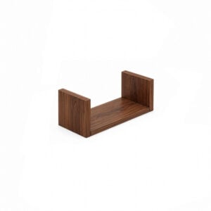 Tutti Bambini Origin Set of Three U Shaped Wall Shelves Rich Walnut (4)
