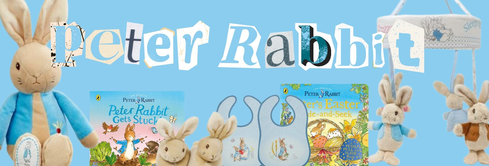 “Peter Rabbit baby collection with soft toys, baby books and nursery accessories – Babyland Fife”